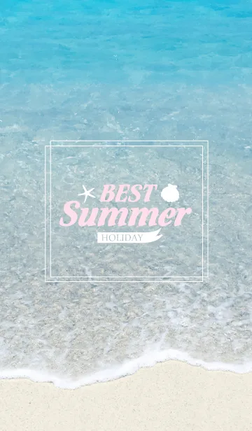 [LINE着せ替え] BEST SUMMER HOLIDAY -PINK-の画像1