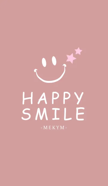 [LINE着せ替え] HAPPY SMILE STAR -MEKYM- 10の画像1