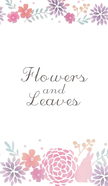 [LINE着せ替え] Flowers and Leaves dreamの画像1