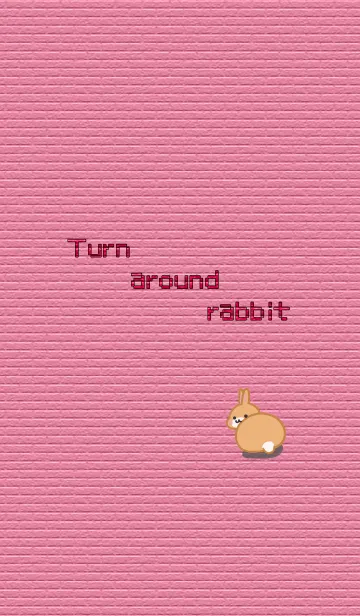 [LINE着せ替え] Turn around rabbitの画像1