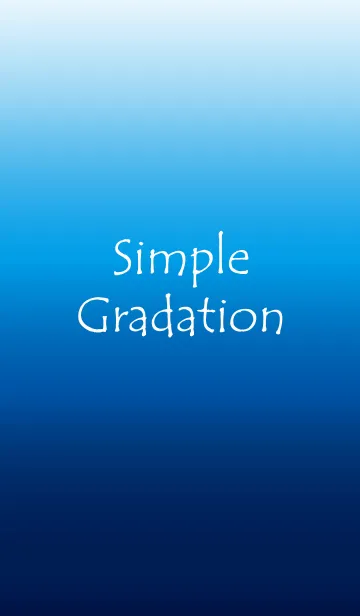 [LINE着せ替え] Simple Gradation - SEA -の画像1