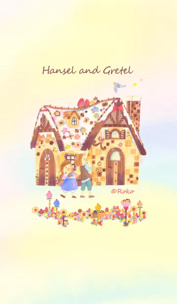 [LINE着せ替え] お菓子の家 ヘンゼルとグレーテルの画像1