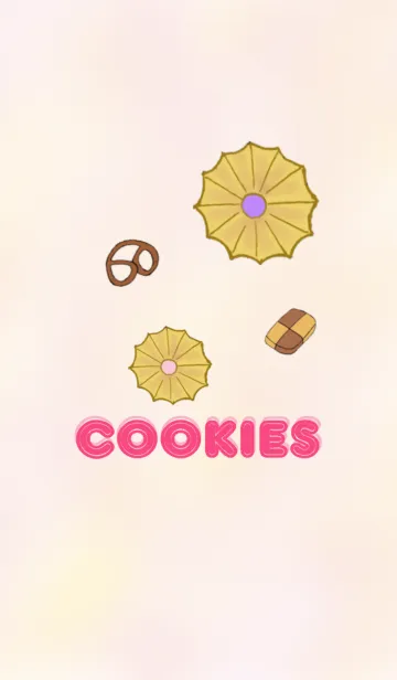 [LINE着せ替え] クッキー X クッキーの画像1