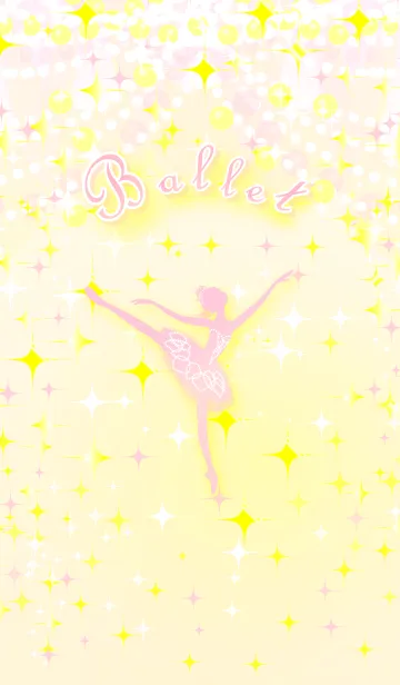 [LINE着せ替え] かわいいバレリーナVol.01バレエ着せかえ♡の画像1