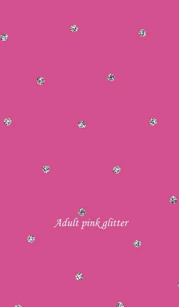 [LINE着せ替え] 大人ピンクとキラキラの画像1