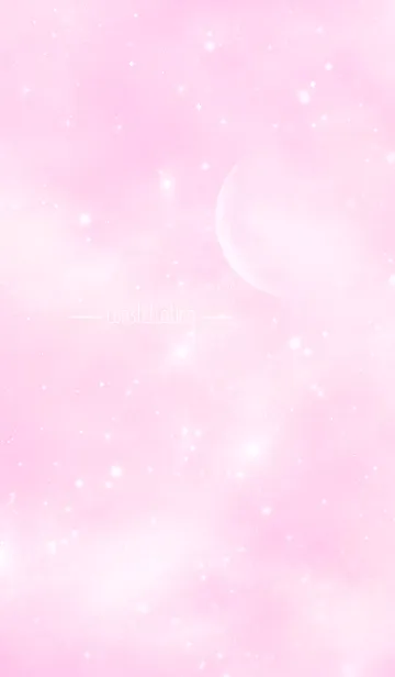 [LINE着せ替え] 星座:シンプルな宇宙-ピンクの画像1