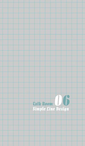 [LINE着せ替え] 06 Simple line Designの画像1