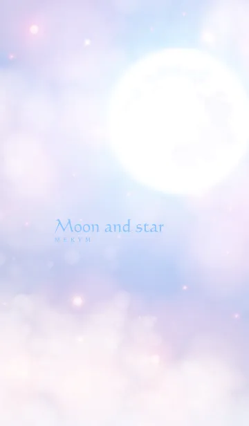 [LINE着せ替え] Moon and star 9 -MEKYM-の画像1