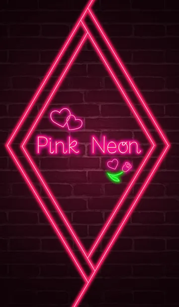 [LINE着せ替え] Pink Pink Neon V.1の画像1