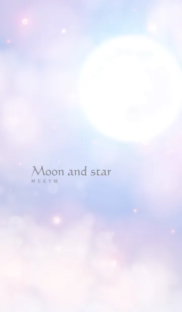 [LINE着せ替え] Moon and star 10 -MEKYM-の画像1