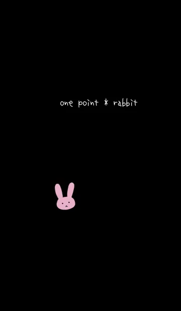 [LINE着せ替え] ワンポイント*ウサギの画像1