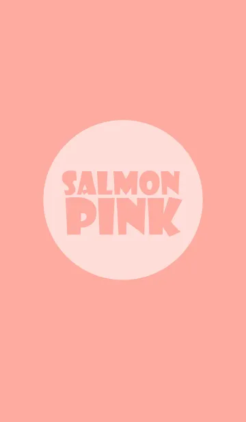 [LINE着せ替え] salmon pink theme v.2 (jp)の画像1