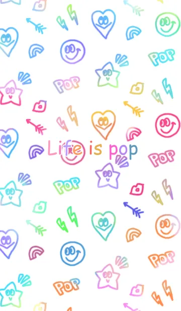Life is pop 8の着せ替えメイン画像
