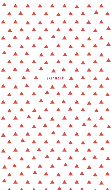[LINE着せ替え] TRIANGLE / REDの画像1