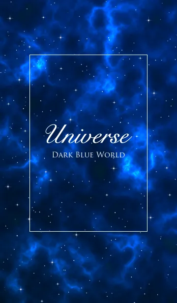 [LINE着せ替え] UNIVERSE - Dark Blue World -の画像1