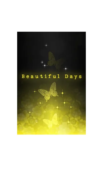 [LINE着せ替え] Beautiful Days Yellowの画像1