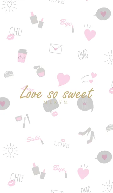 [LINE着せ替え] Love so sweet 17 -MEKYM-の画像1