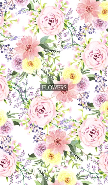 water color flowers_686の着せ替えメイン画像