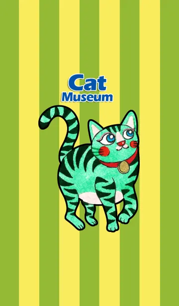 [LINE着せ替え] 猫博物館 18 - Lucky Catの画像1