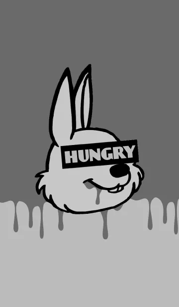 [LINE着せ替え] ハングリー ラビット カラー 12の画像1