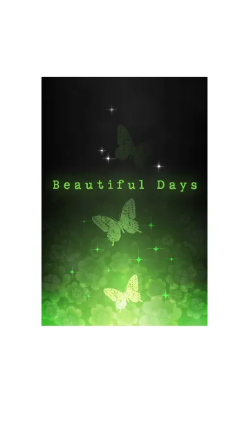 [LINE着せ替え] Beautiful Days Greenの画像1