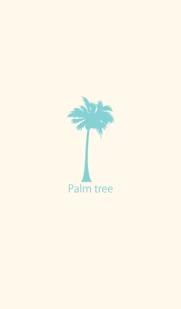 [LINE着せ替え] Palm tree Theme 3.の画像1