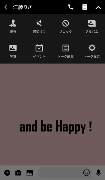 [LINE着せ替え] Live, Love, Laugh and be Happy！vol.3の画像4