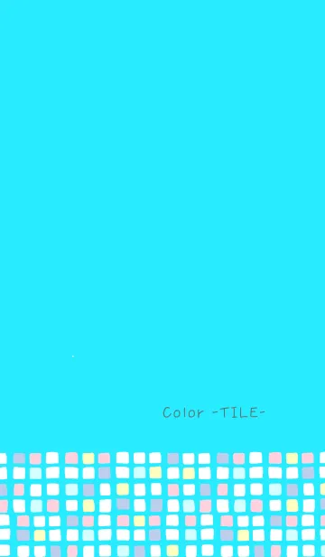 [LINE着せ替え] Color -TILE- 88の画像1