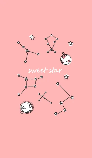 [LINE着せ替え] Sweet Star :)の画像1