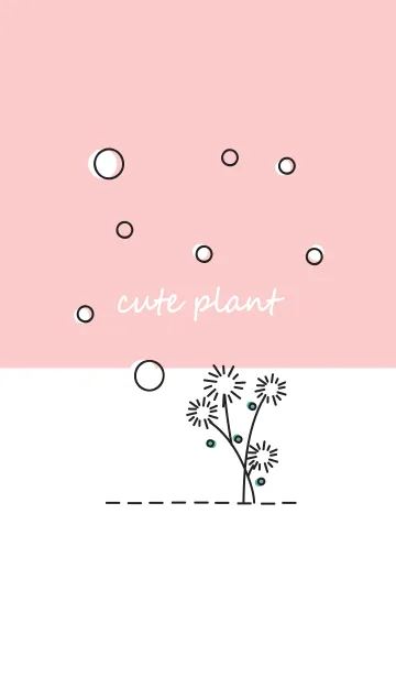 [LINE着せ替え] Cute plants ^^の画像1