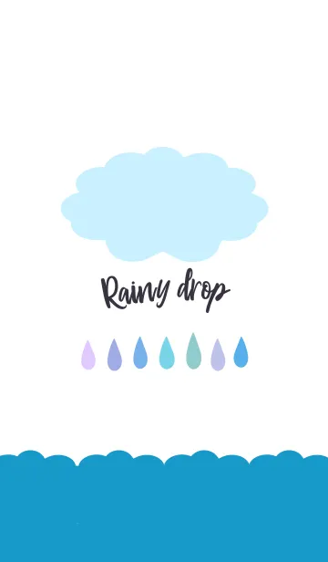 [LINE着せ替え] Rainy dropの画像1