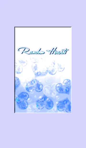 [LINE着せ替え] Ramdom Heart -Blueの画像1