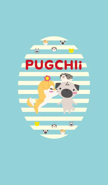 [LINE着せ替え] PUGCHIiの画像1