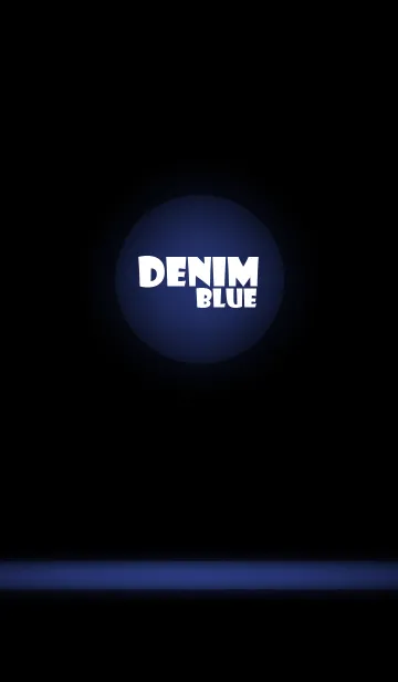 [LINE着せ替え] Simple denim blue Light Theme v.2 (jp)の画像1