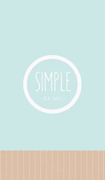 [LINE着せ替え] SIMPLE-sea salt-の画像1