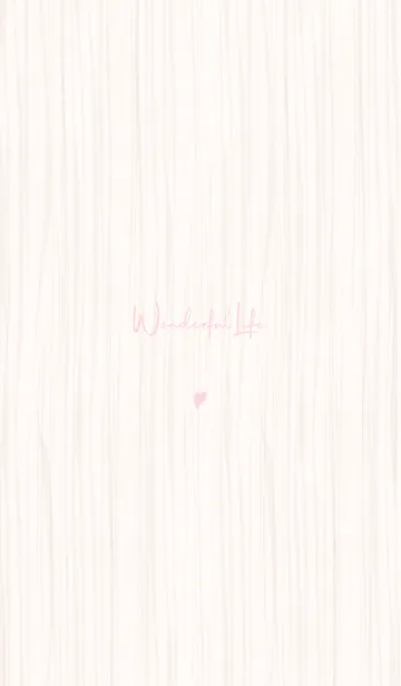 [LINE着せ替え] Simple Handwriting style -Wood- 3.の画像1