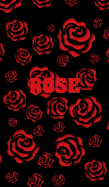 [LINE着せ替え] Cutting picture of rose. -RED-の画像1