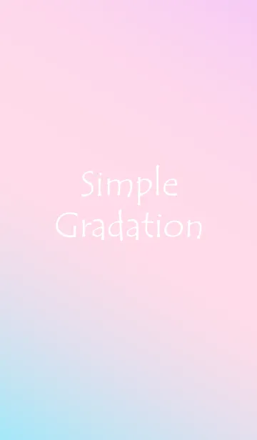 [LINE着せ替え] Simple Gradation -PURPLE+PINK+BLUE Ver2-の画像1