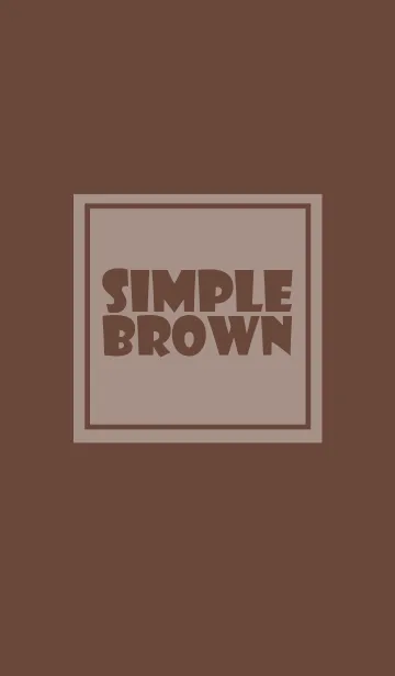 [LINE着せ替え] brown theme v.3 (jp)の画像1