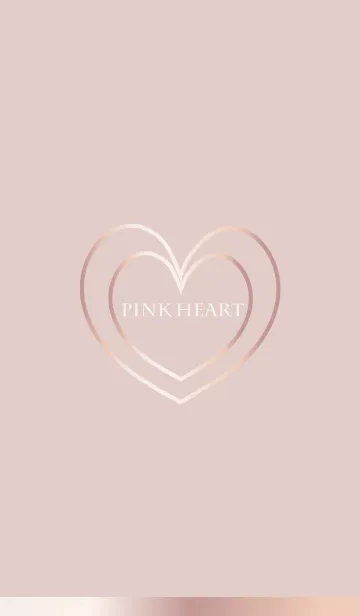 [LINE着せ替え] PINK HEART -engagement-の画像1