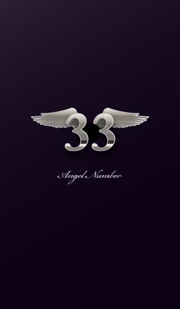 [LINE着せ替え] Angel Number 33の画像1