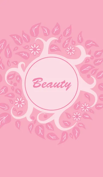 [LINE着せ替え] Pink Beautyの画像1