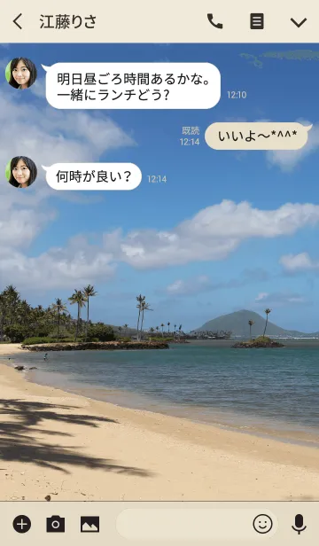 [LINE着せ替え] Summer Aloha - Kahala - 5.の画像3