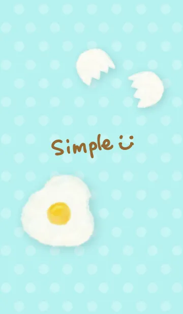 目玉焼き-スマイル25-の着せ替えメイン画像