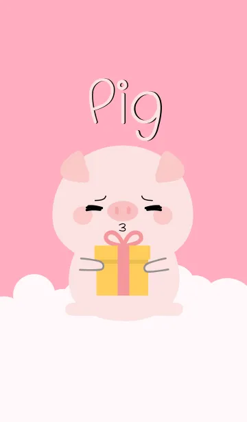 [LINE着せ替え] I Love Lovely Pig Theme (jp)の画像1