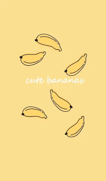 [LINE着せ替え] Bananas theme :)の画像1