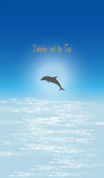 [LINE着せ替え] Dolphin and the Sea 2.の画像1