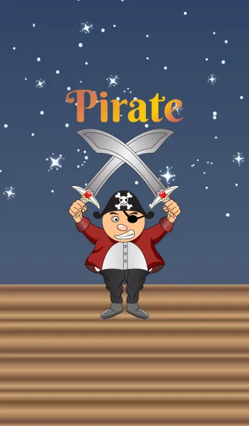[LINE着せ替え] A pirate's adventure themeの画像1