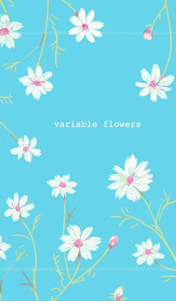 [LINE着せ替え] variable flowersの画像1