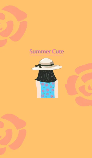 [LINE着せ替え] Summer cuteの画像1